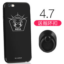 苹果 iPhone6手机壳 苹果6s保护套 iPhone6/6s 手机壳套 保护壳套 软套 软硅胶防摔卡通创意彩绘潮壳(图4)