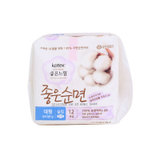 韩国高洁丝 纯棉纤巧安心夜用卫生巾 12片/包
