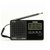 德生（Tecsun）PL118PL-118 便携式纯调频DSP立体声收音机超小型收音机【包邮】(白色)第2张高清大图