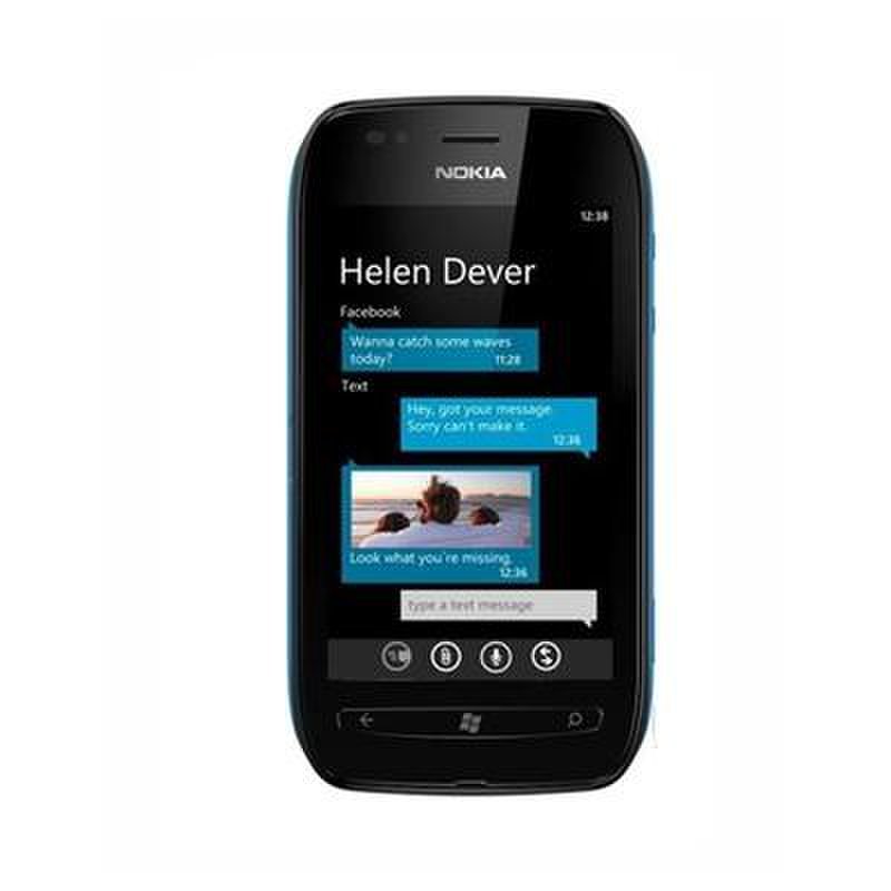 诺基亚nokialumia710wcdmagsmwp系统3g智能手机蓝色套餐七