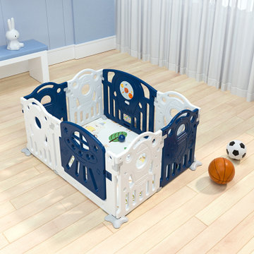 儿童游戏围栏室内家用玩具儿童护栏婴儿安全学步防护栏宝宝栅栏(6 2