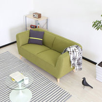 TIMI天米北欧布艺沙发 时尚简约沙发 创意沙发 小户型沙发组合(绿色 单人90cm)