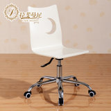 拉斐曼尼 HY006 韩式田园转椅电脑椅家用欧式实木椅子书椅办公椅升降转椅扶手靠背(默认 默认)