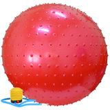 乐士ENPEX休闲环保健身按摩球 瑜伽健身球(红色)