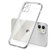 树虎电镀直边适用iPhone13pro手机壳苹果11超薄12全包软壳X/XS透明7/8P魔方保护套(银色 苹果12pro)