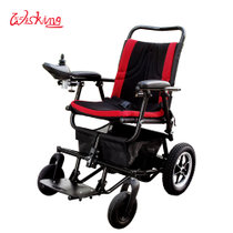 Wisking 威之群 1023-16雨燕英国进口配置 轻便折叠式老年人电动代步车 电动轮椅(红色)