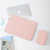 BUBM 笔记本电脑包女14英寸适用华为苹果MacBook保护套内胆包(粉色 13.3英寸)