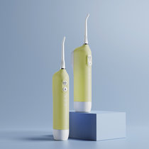 TC-612USB电动冲牙器便携式洗牙器水牙线 清洁牙齿牙套口腔冲洗清洁(樱草黄)