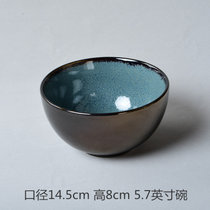 艺家釉下彩日式陶瓷碗个性餐具套装吃面碗家用面条碗饭碗汤碗创意(W03 默认版本)