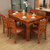 健舒宝 餐桌 实木餐桌 餐桌椅组合 橡木西餐桌小户型饭桌子方桌长方形餐桌(1.35M 单桌)