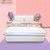 恒信家居 高箱功能储物抽屉现代简约双人床板木婚床 HXJN-MK50(单床 1.8米高箱床)