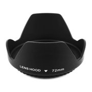 奇乐思（KEYLUCKS）72mm螺口遮光罩（适用72口径镜头，用于逆光摄影，避免眩光。)