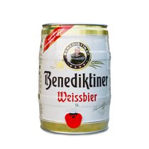 百帝王百帝王（Benediktiner）小麦啤酒5L*1桶装  修道院经典 德国原装进口