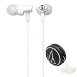Audio Technica/铁三角 ATH-CLR100 手机音乐运动入耳式耳机(白色)