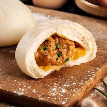 鲁老记包子速冻中式早餐650克10个装鲜肉包牛肉包菜包儿童早餐速食