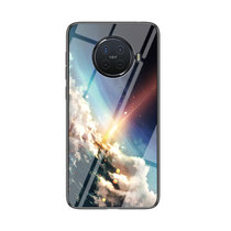 OPPOACE2手机壳新款ace2星空彩绘玻璃壳Ace2防摔软边保护套(璀璨星空)