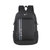 NIKE耐克学生书包双肩包男女包气垫背包旅行包(黑色)