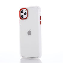 适用iPhone13iPhone 13ProiPhone 13ProM手机壳金属鹰眼镜头三合一肤感磨砂苹果13防摔保护套(透明 iPhone13)