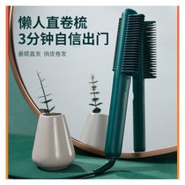 reepro直发梳夹板直发卷发两用卷发棒家用懒人迷小型不伤发神器女(默认)