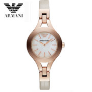 ARMANI阿玛尼手表 优雅镶钻女士链表AR7353/AR7354(金色)