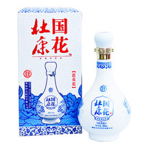 50度杜康国花蓝花瓷500ml(6瓶 瓶)