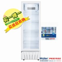 Haier/海尔 SC-412 412升展示柜 冷藏 立式 单门饮料柜 商用冷柜 保鲜 世界生态崇明岛 首上架 发货