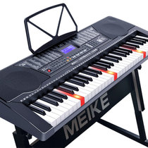 美科61键钢琴MK-975(智能版)高配亮灯版+琴架 真快乐超市甄选