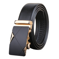 哲新(ZHAXIN) 豪致超纤材质系列腰带  自动扣腰带 长款短款钱包(皮带2条+短款钱包 120)