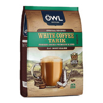 owl猫头鹰速溶咖啡三合一椰糖味拉白咖啡600g/15袋