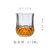 家用威士忌杯子欧式洋酒杯水晶玻璃个性复古酒杯品鉴杯啤酒杯套装(钻石杯  210ML)