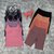 嘀威尼 Diweini专业女瑜伽服网红运动跑步健身服显瘦初学者两件套装(粉色背心+红色五分裤 L)