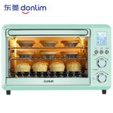 东菱（Donlim） DL-K30A 家用30升/L 多功能电烤箱电子式智能菜单低温发酵 炉灯旋转烤叉