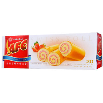 京都（KINH DO）AFC草莓味瑞士卷360g
