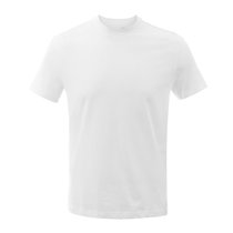 PRADA白色圆领男士短袖T恤 UJM492-ILK-F0009XXL码白色 时尚百搭