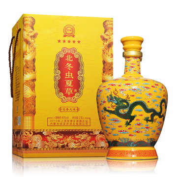 42度蒙林北冬虫夏草酒 双龙闹海收藏 2500ml