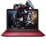 华硕（ASUS）A555LF5200 15.6英寸笔记本电脑 GT930-2G独显 5代i5-5200CPU彩色win8(红色 套餐一)