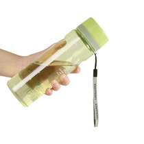 乐扣乐扣水杯 便携随手杯塑料随身杯 大容量学生运动水杯子(绿色770ml)