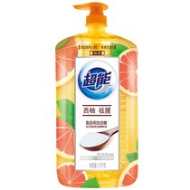 超能离子去油洗洁精（西柚祛腥）1.5kg 加浓去油无残留安全（新老包装随机发货）
