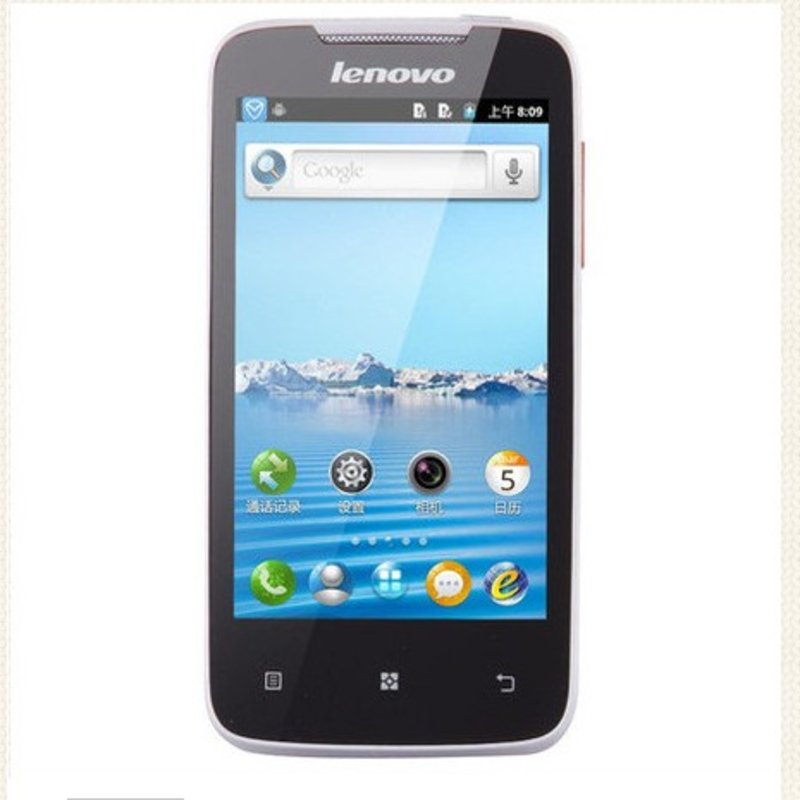 聯想(lenovo) a375e 電信3g手機 cdma2000/gsm雙模雙待(白色 套餐二)