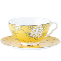安娜16点英式下午茶具套装骨瓷咖啡具欧式小奢华陶瓷咖啡杯小精致(咖啡杯碟 默认版本)