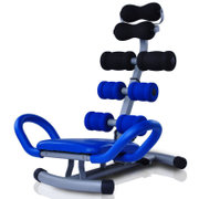 懒人运动机仰卧起坐健身器 AD收腹机运动机 腹肌(魅力蓝)