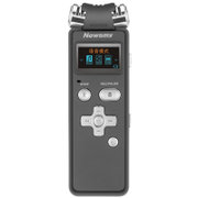 纽曼（newsmy）XD68数码录音笔（典雅黑）（4G）（OLED屏双色显示，内置双麦克风，高保真立体声录音，全方位捕捉有效声音信息）