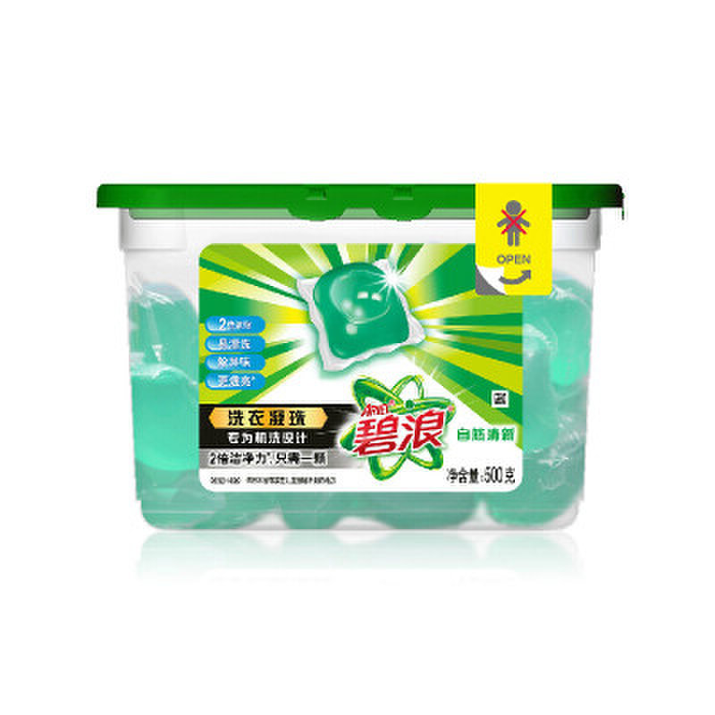 衣物清洁碧浪洗衣凝珠自然清新20颗盒带套返回商品页