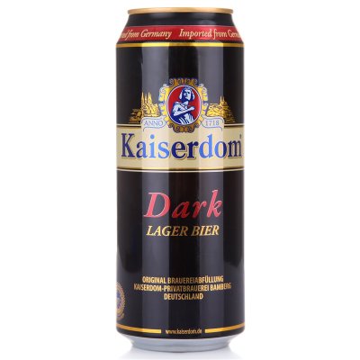 【真快乐自营】海外购纯进口Kaiserdom黑啤酒500ml【4004591037939】(单支)