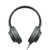 Sony/索尼 MDR-H600A HIFI高解析立体声头戴式耳机(灰黑 标配)