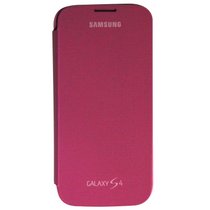 三星（Samsung）手机套手机壳保护套保护壳原装皮套S4/盖世4/I9500/I9508/I959/I9502炫彩（粉色）