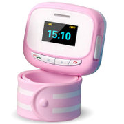 V.WO 一代儿童智能手表（粉色）V.WO微喔儿童智能手表360定位学生智能穿戴手环卫士双向通话防丢追踪器