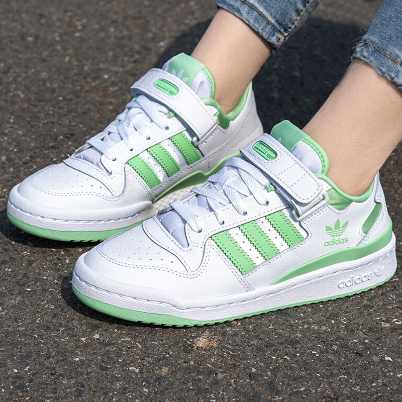 adidas阿迪达斯女鞋春季新款三叶草休闲鞋低帮轻便透气耐磨运动鞋板鞋
