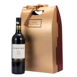 澳大利亚进口 杰卡斯/Jacob‘s Creek 西拉加本纳干红 葡萄酒(松木礼盒) 750ML*2瓶／盒