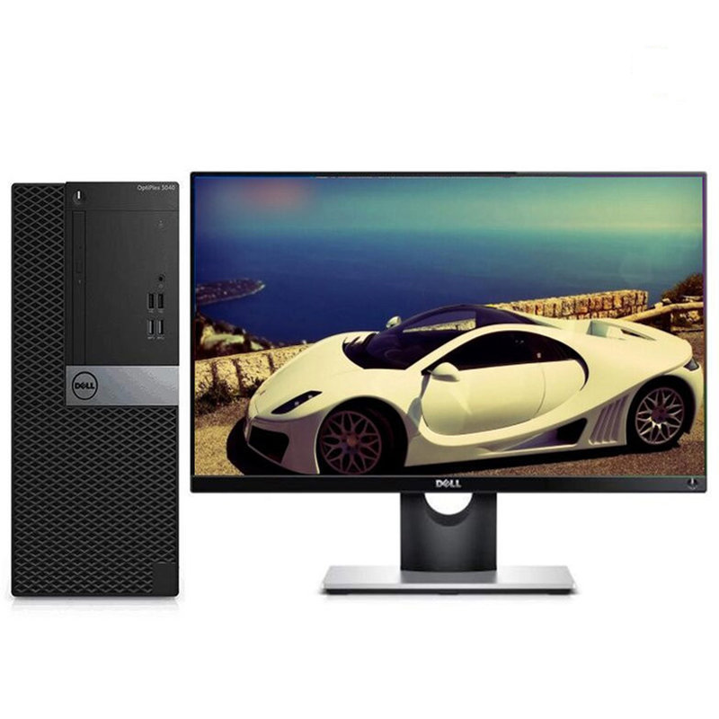 台式电脑戴尔dell5040mt23英寸高清屏商用台式电脑整机i5650016g1t2g